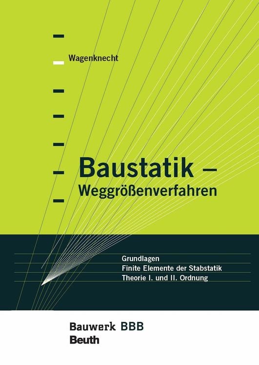 Produktbild: Baustatik - Weggrößenverfahren