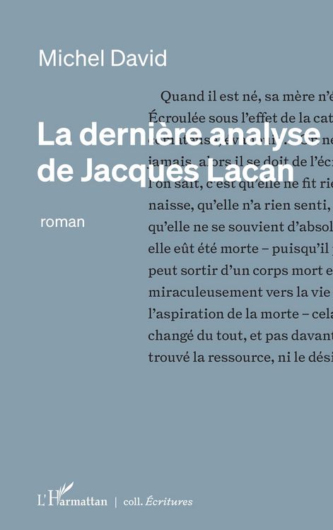 Produktbild: La derni&egrave;re analyse de Jacques Lacan