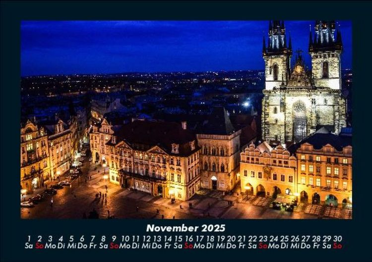 Produktbild: Prag 2025 Fotokalender DIN A5