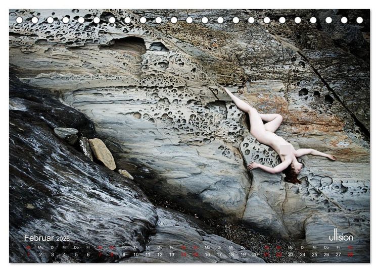Produktbild: Poesie der Stille &ndash; Akt in der Natur (Tischkalender 2026 DIN A5 quer), CALVENDO Monatskalender