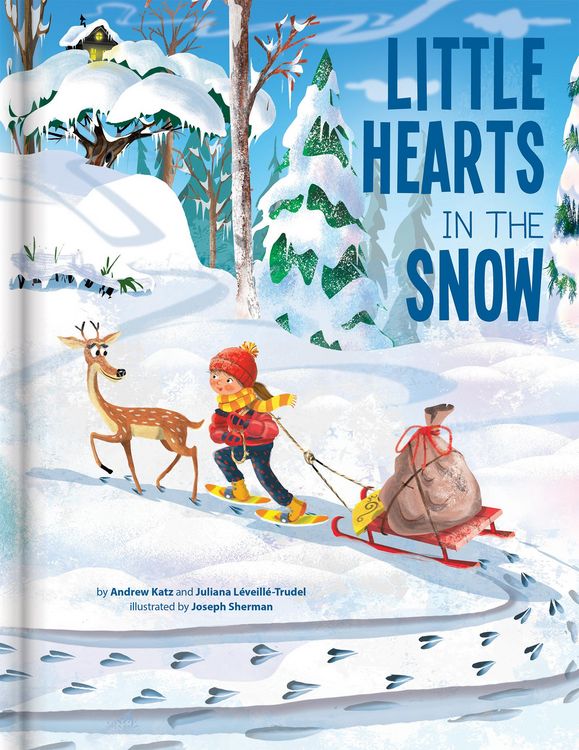 Produktbild: Little Hearts in the Snow - A Cozy Winter Picture Book about Friendship, Kindness, and Nature Kids Books Ages 4-6 Pre-K to Grade 2