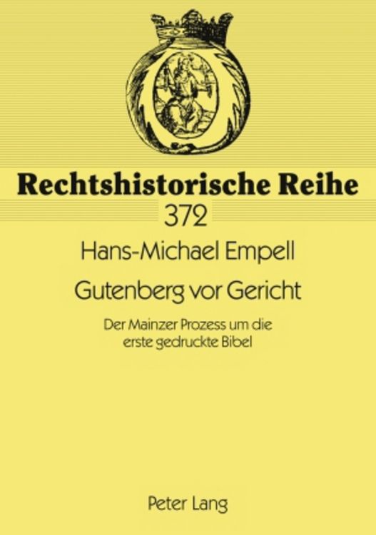 Produktbild: Gutenberg vor Gericht