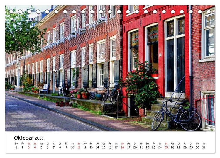 Produktbild: Velomantisch - Radimpressionen (Tischkalender 2026 DIN A5 quer), CALVENDO Monatskalender