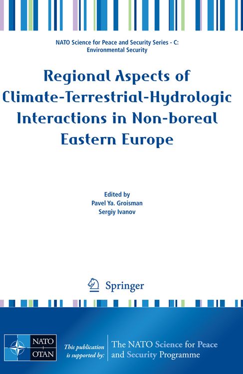 Produktbild: Regional Aspects of Climate-Terrestrial-Hydrologic Interactions in Non-boreal Eastern Europe