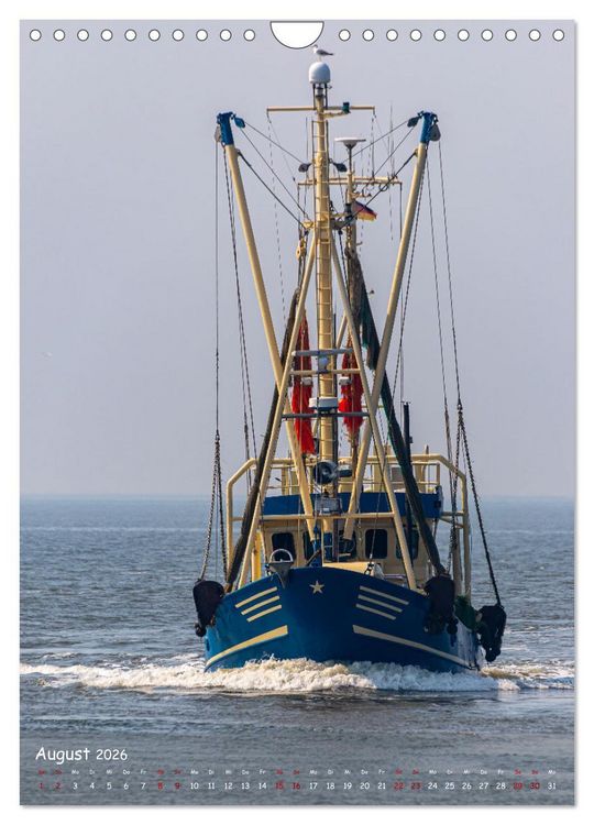 Produktbild: Nordfriesland, Zwischen St. Peter Ording und Sylt (Wandkalender 2026 DIN A4 hoch), CALVENDO Monatskalender