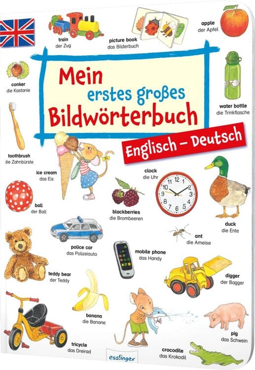Produktbild: Mein erstes gro&szlig;es Bildw&ouml;rterbuch &ndash; Englisch/Deutsch