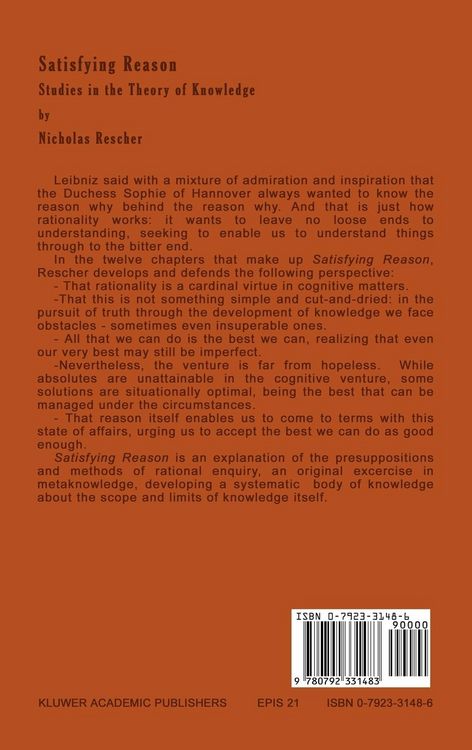 Produktbild: Satisfying Reason