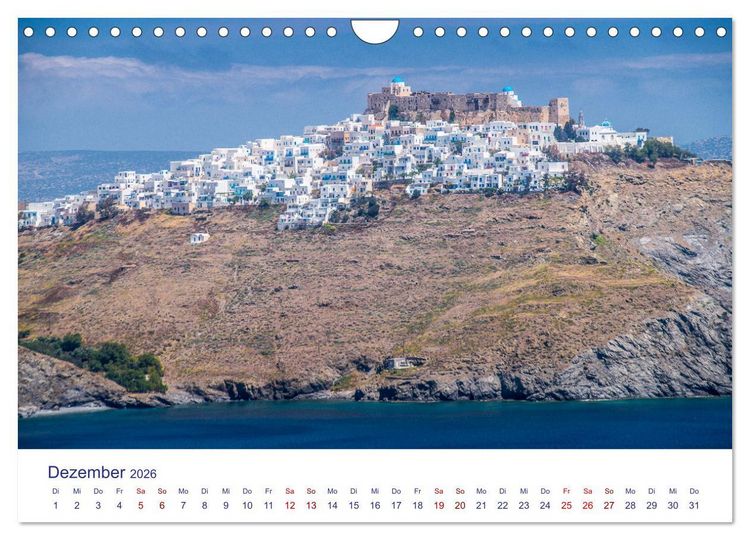 Produktbild: Astypalaia (Wandkalender 2026 DIN A4 quer), CALVENDO Monatskalender