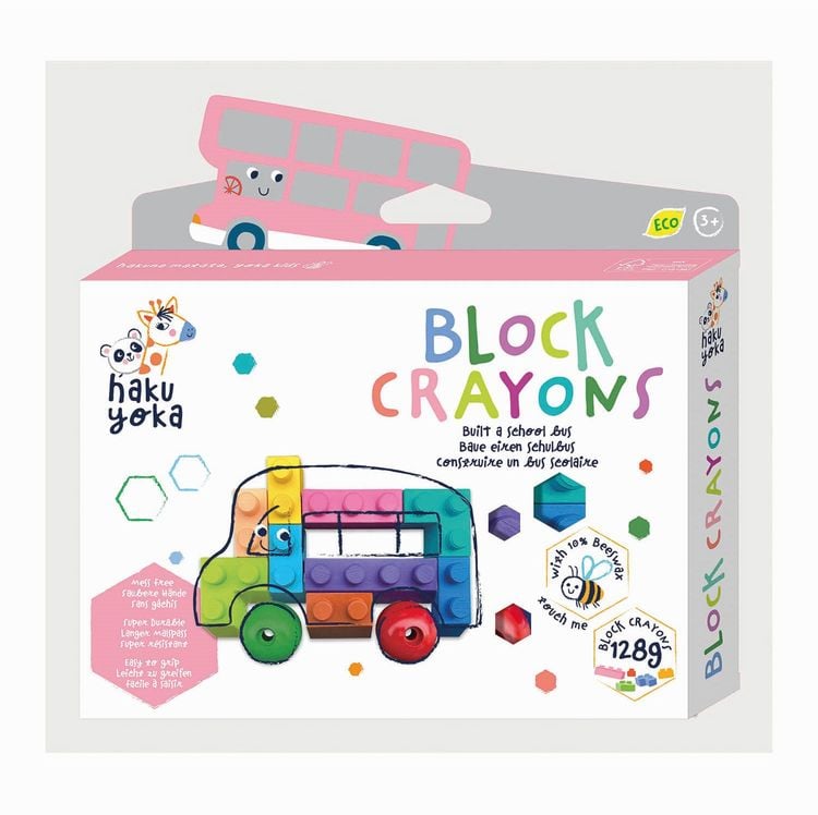 Produktbild: HAKUYOKA Block-Wachsmalkreiden