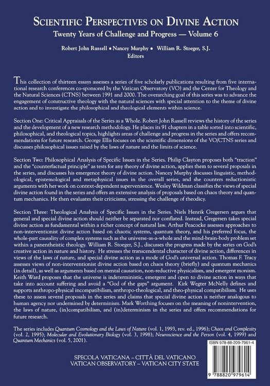 Produktbild: Scientific Perspectives on Divine Action