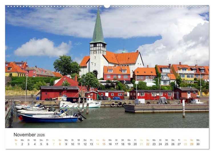 Produktbild: Bornholm Pur (hochwertiger Premium Wandkalender 2026 DIN A2 quer), Kunstdruck in Hochglanz