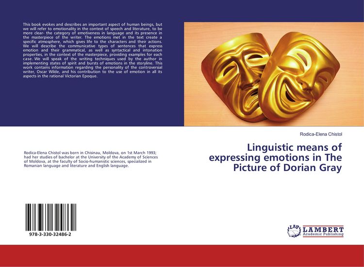 Produktbild: Linguistic means of expressing emotions in The Picture of Dorian Gray