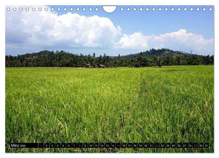 Produktbild: Kontrastreiche Philippinen (Wandkalender 2026 DIN A4 quer), CALVENDO Monatskalender