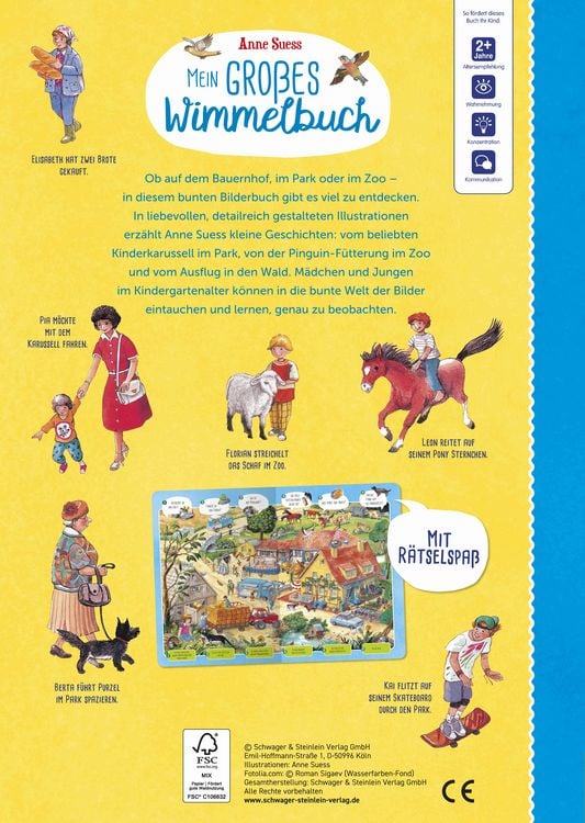 Produktbild: Mein gro&szlig;es Wimmelbuch | F&uuml;r Kinder ab 2 Jahren