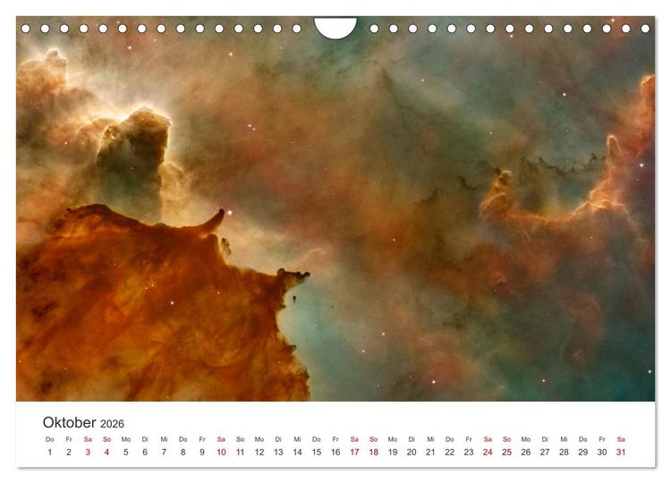 Produktbild: Satellitenbilder - Spektakul&auml;re Aufnahmen aus dem Weltall (Wandkalender 2026 DIN A4 quer), CALVENDO Monatskalender