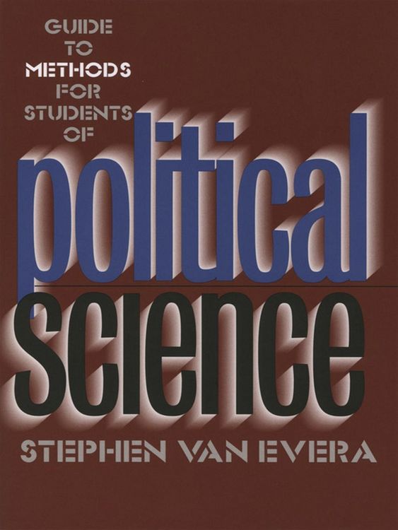 Produktbild: Guide to Methods for Students of Political Science