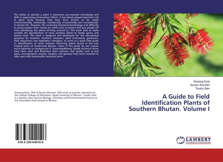 Produktbild: A Guide to Field Identification Plants of Southern Bhutan. Volume I