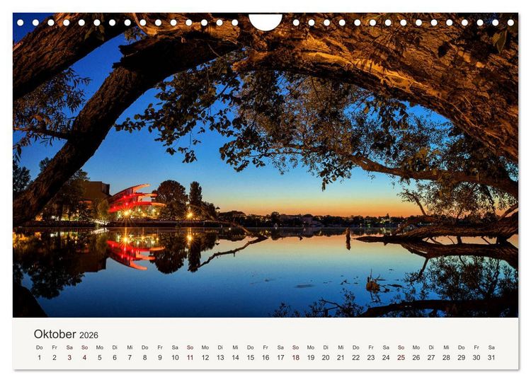 Produktbild: Himmel &uuml;ber Potsdam (Wandkalender 2026 DIN A4 quer), CALVENDO Monatskalender