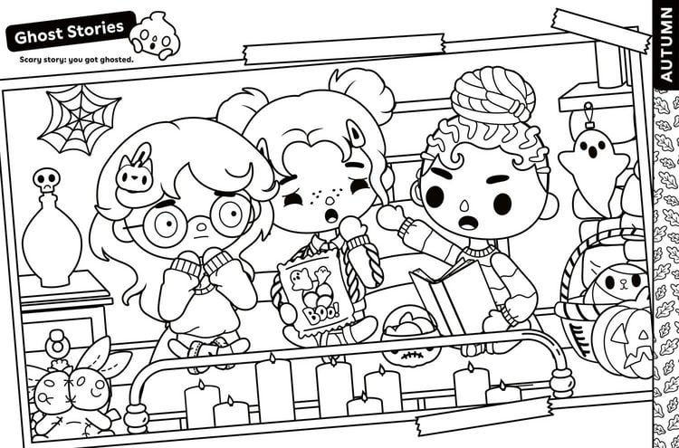 Produktbild: Toca Boca Dream Life Colouring Book