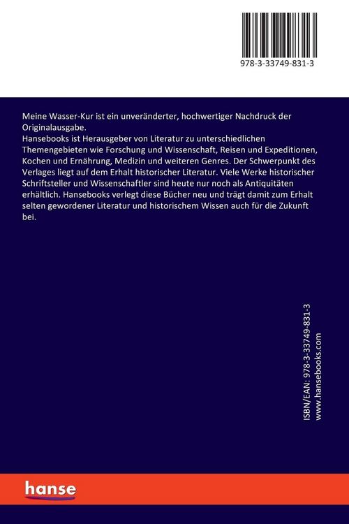 Produktbild: Meine Wasser-Kur