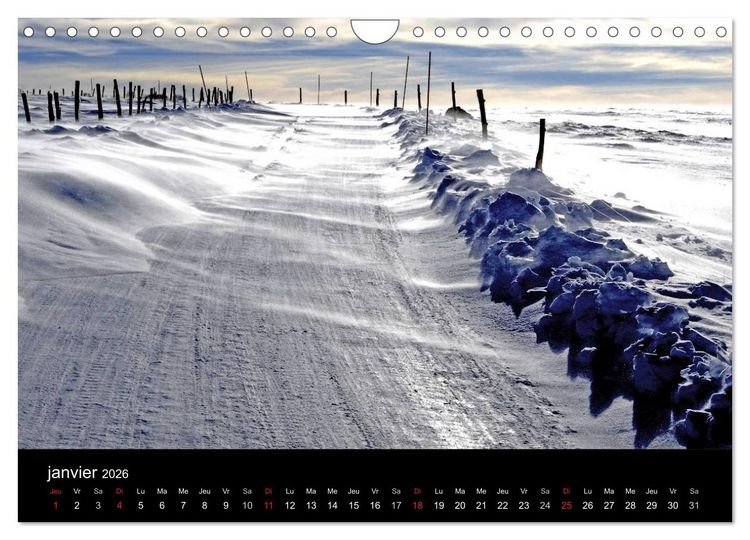 Produktbild: AUBRAC (Calendrier mural 2026 DIN A4 vertical), CALVENDO calendrier mensuel