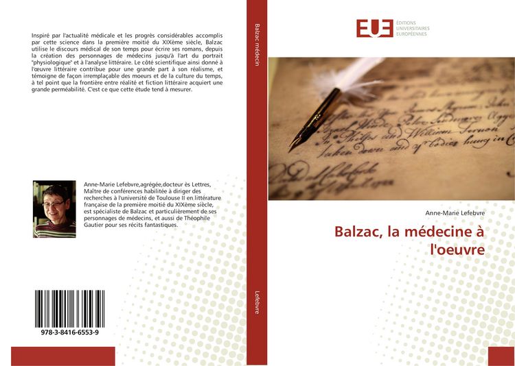 Produktbild: Balzac, la m&eacute;decine &agrave; l'oeuvre