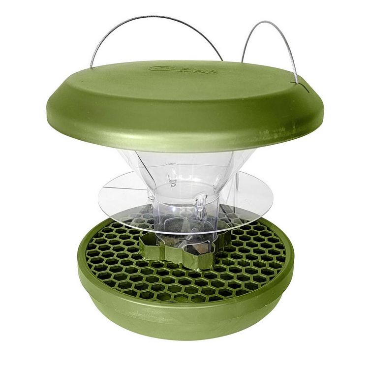 Produktbild: Swissinno Gro&szlig;vogel-Abwehr-Ring f&uuml;r Futtersilo Silber 1 St. 1 860 001K