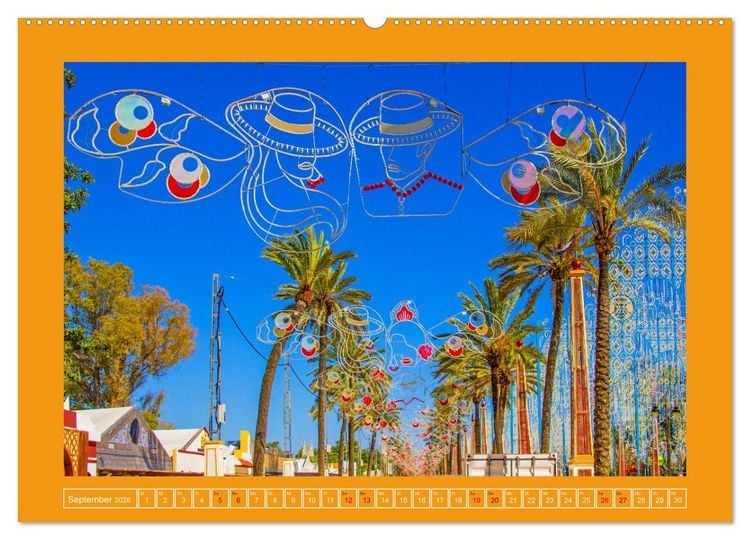 Produktbild: Ein Herz f&uuml;r Jerez de la Frontera (hochwertiger Premium Wandkalender 2026 DIN A2 quer), Kunstdruck in Hochglanz