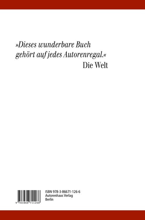 Produktbild: &Uuml;ber das Schreiben