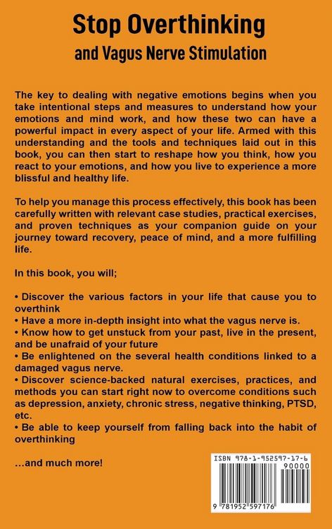 Produktbild: Stop Overthinking and Vagus Nerve Stimulation (2 Books in 1)