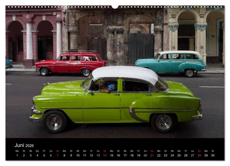 Produktbild: Cuba Cars (Wandkalender 2026 DIN A2 quer), CALVENDO Monatskalender
