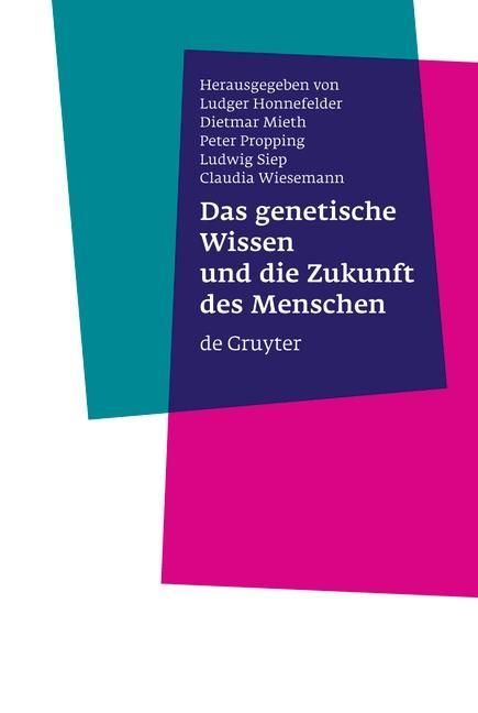 Produktbild: Das genetische Wissen und die Zukunft des Menschen