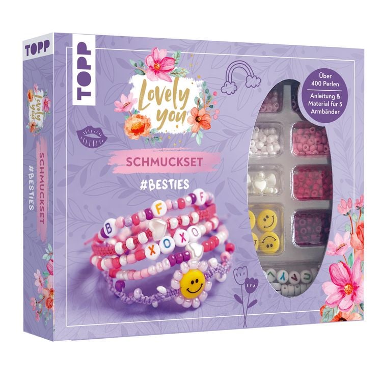Produktbild: Frechverlag: Lovely You Schmuckset #Besties. Anleitung