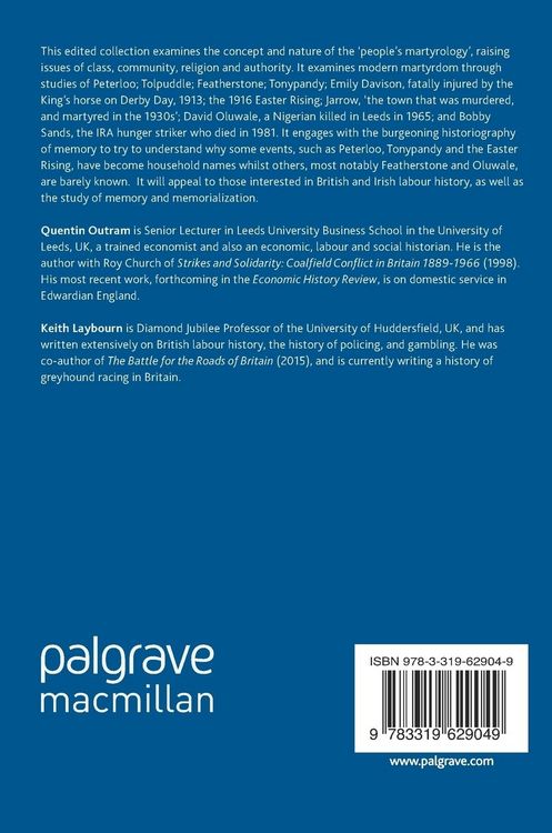Produktbild: Secular Martyrdom in Britain and Ireland