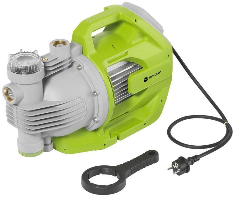 Produktbild: TOOLCRAFT TO-8992896 Gartenpumpe mit Filter 7000 l/h 53m