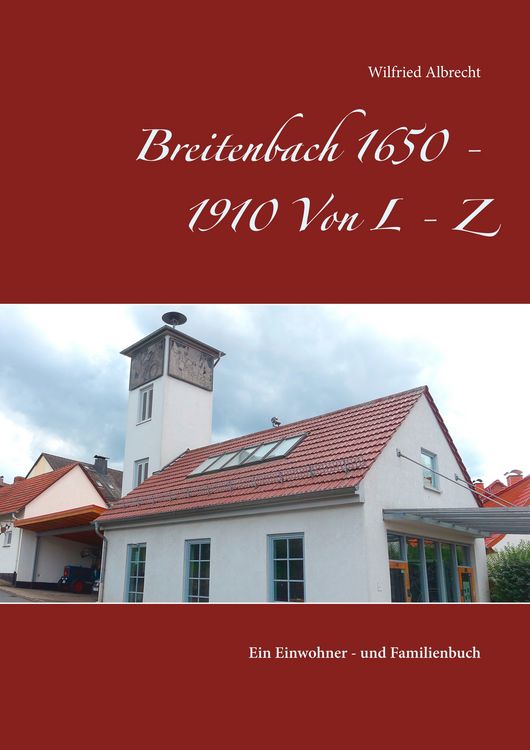 Produktbild: Breitenbach 1650 - 1910 Von L - Z