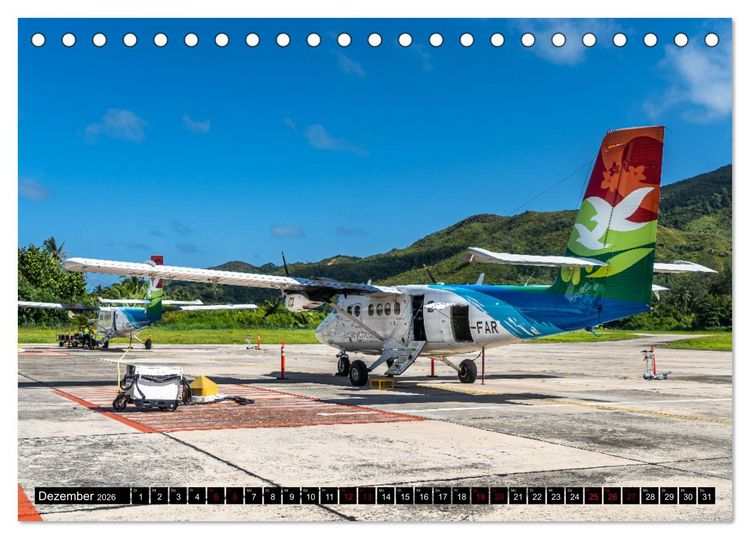 Produktbild: Seychellen - Das wahre Paradies (Tischkalender 2026 DIN A5 quer), CALVENDO Monatskalender