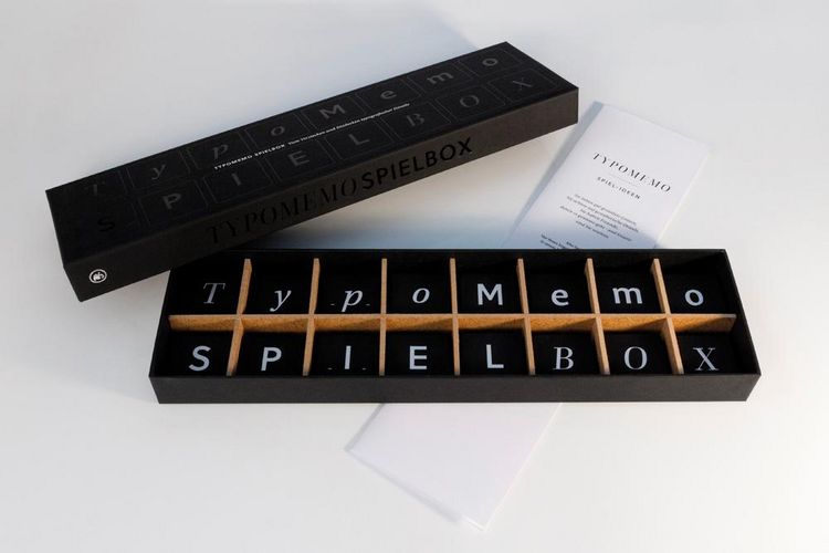 Produktbild: TypoMemo Spielbox