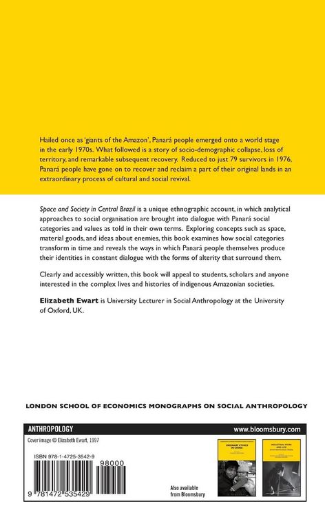 Produktbild: Space and Society in Central Brazil