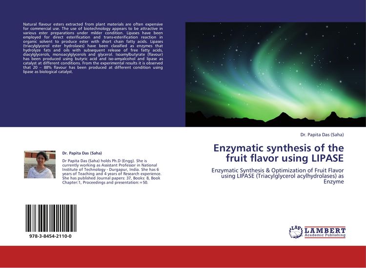 Produktbild: Enzymatic synthesis of the fruit flavor using LIPASE