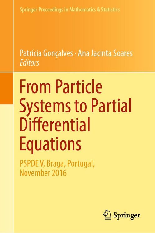 Produktbild: From Particle Systems to Partial Differential Equations