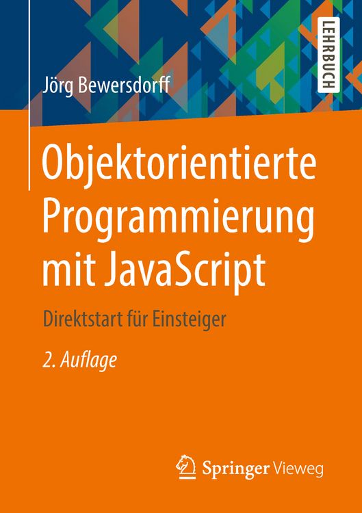 Produktbild: Objektorientierte Programmierung mit JavaScript