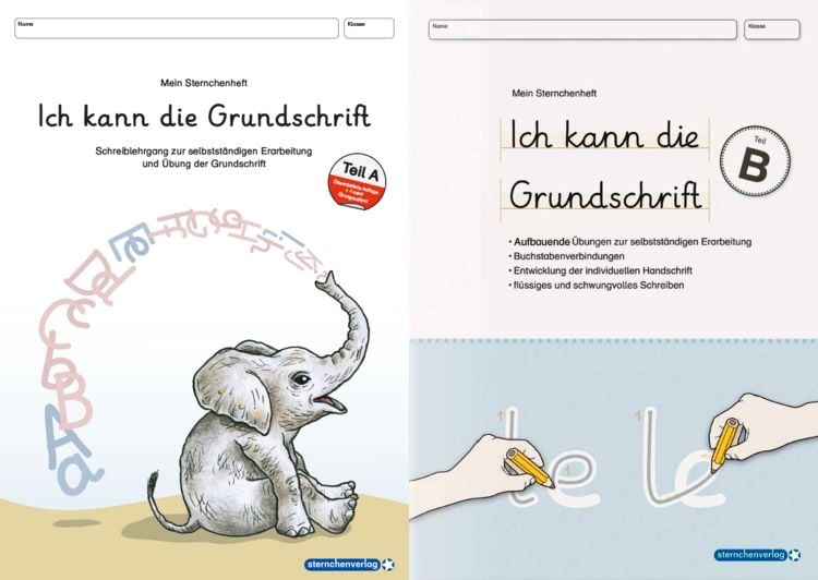 Produktbild: Ich kann die Grundschrift Teil A und Teil B