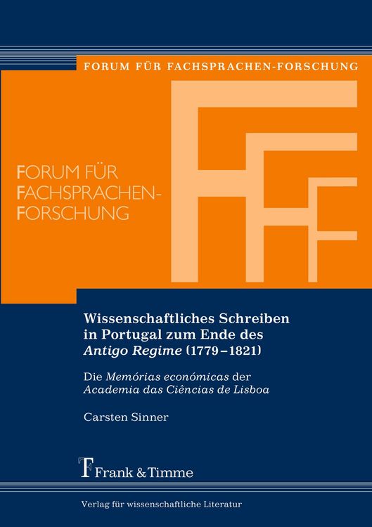 Produktbild: Wissenschaftliches Schreiben in Portugal zum Ende des Antigo Regime (1779-1821)