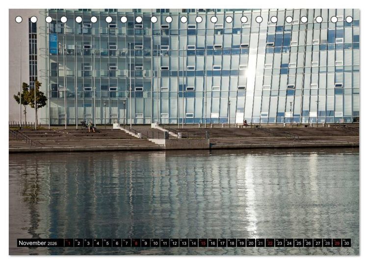 Produktbild: Landeshauptstadt Kiel (Tischkalender 2026 DIN A5 quer), CALVENDO Monatskalender