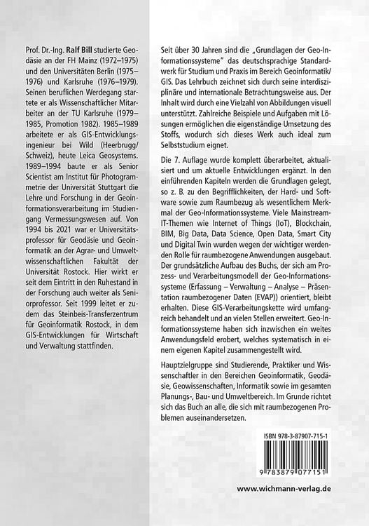 Produktbild: Grundlagen der Geo-Informationssysteme