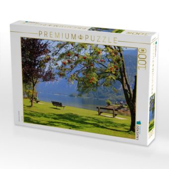 Produktbild: CALVENDO Puzzle Malerischer Seeblick | 1000 Teile Lege-Gr&ouml;&szlig;e 64x48cm Foto-Puzzle f&uuml;r gl&uuml;ckliche Stunden