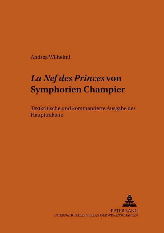 Produktbild: &laquo;La Nef des Princes&raquo; von Symphorien Champier