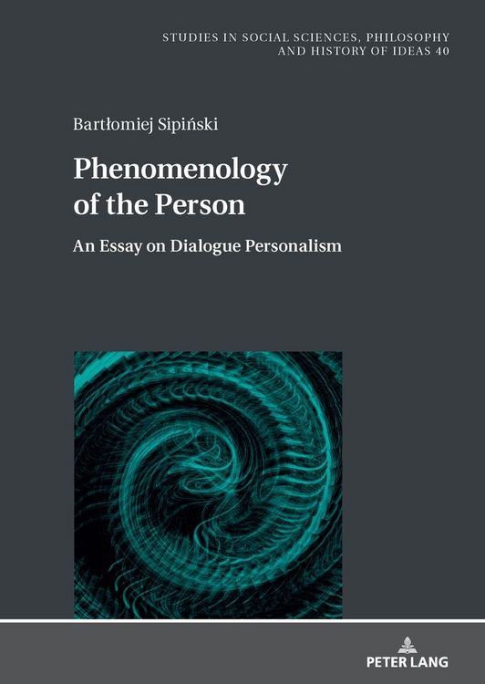 Produktbild: Phenomenology of the Person