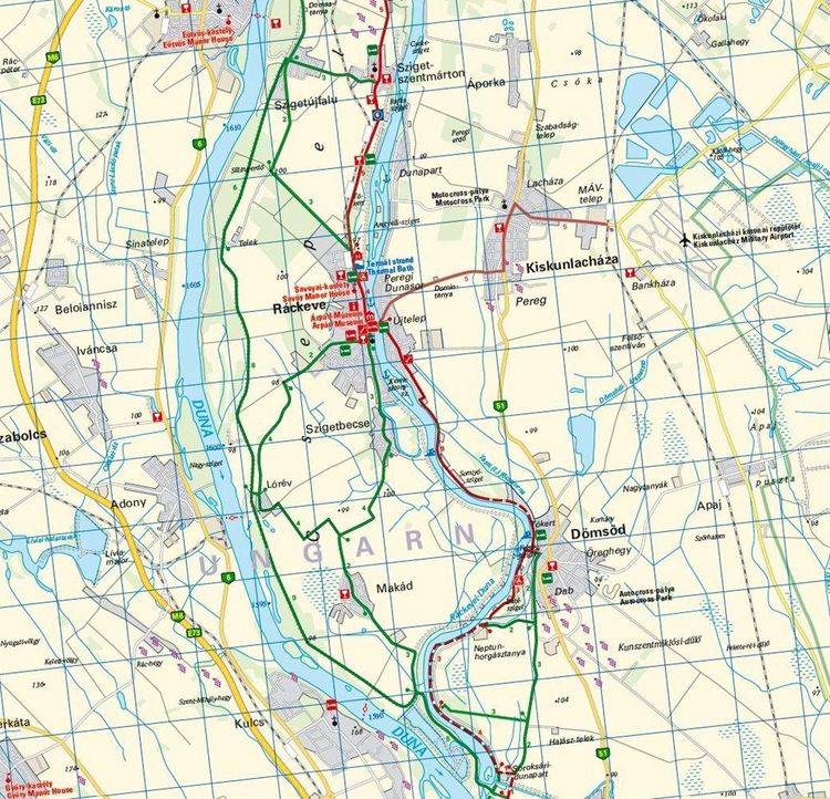 Produktbild: EuroVelo6 (Budapest - Schwarzes Meer) 1:100 000